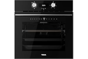 Teka MaestroPizza HLB 8510 P Forno Pizza, Forno Pirolitico 70 Litri con Sistema di Pulizia DualClean Pro, Colore Acciaio Inox