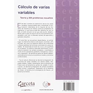 Cálculo de varias variables. Teoría y problemas resueltos (Texto (garceta))