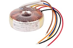 VIGORTRONIX 50 VA Mains Toroidal Transformer 0-230 V : 2 x 55 V VTX-146-050-155
