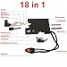 Produktbild Camping Multi-tools 18 in 1 Karte Messer Überlebenswerkzeug Outdoor Survivin Flintstones kompass Multifunktions messer Pfeife