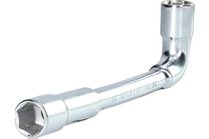 BRILLIANT TOOLS BT015014 Chiave a bussola doppia, curvata, 14 mm [Powered by KS TOOLS]