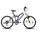 Produktbild KCP 20 Zoll Mountainbike Kinderfahrrad - JETT SF Weiss blau - Hardtail Kinder Fahrrad für Jungen und Mädchen mit 6 Gang Shimano Schaltung - für Kinder zwischen 6-9 Jahre und 1,20-1,40m Körpergröße
