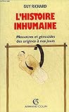 L'Histoire inhumaine