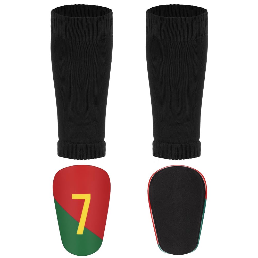 DiULi Mini Parastinchi Calcio, Parastinchi Calcio Calzino, Parastinchi Bambini, Parastinchi Piccoli Leggeri con Maniche Antiscivolo, Ideale per Calcio e Altri Sport - 1