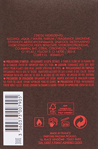 Paloma Picasso Minotaure Pour Homme 75 ml EDT Spray, 1er Pack (1 x 75 ml) - 2