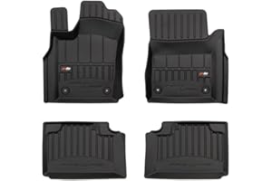 Frogum Tapis de Sol en Caoutchouc 3D Pro-Line Compatible avec Jeep Grand Cherokee WK2 à partir de 2010