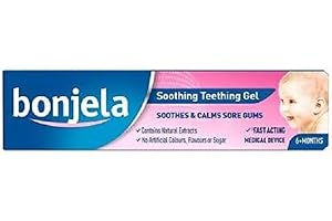 Bonjela Baby Teething Gel for 6 Months+ Infants to Help Relieve Common Teething Symptoms, 15g