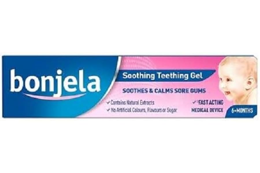 Bonjela Baby Teething Gel for 6 Months+ Infants to Help Relieve Common Teething Symptoms, 15g