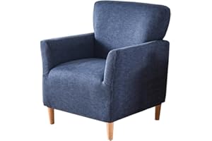 ELYSYSRL Funda de Sillón Chesterfield, Cubre Sofá de 1 Plaza Elásticas Lavable Universal Antideslizantes, Fundas Protector de Butaca Elegante para Dormitorio, Contador (Color : #1)