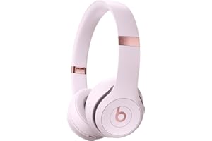 Beats Solo 4 – Wireless Bluetooth On-Ear Headphones, Apple & Android Compatible, Up to 50 hours of Battery Life – Cloud Pink