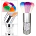 JZF Convenient Colorful Nail Art Dust Brush Remover Cleaner For Acrylic & UV Nail Gel Powder Rhinestones Makeup Foundation
