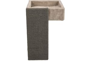 TRIXIE Bett für Katzen, Hellgrau, 1 Stück (1er Pack)