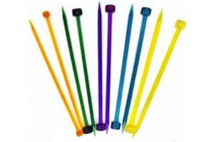 KNITPRO Knit Pro KP51166 Trendz: Knitting Pins: Single Ended: 15cm x 4.00mm, 4mm, Orange