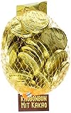 Schoko-Kaubonbons (ca. 30 Stk.) in Goldmünz-Form, sortiert
