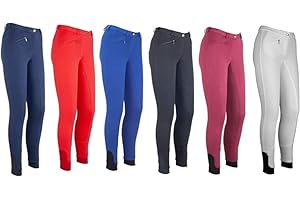 ‎RL24 RL24 - Flex Basicline Jodhpurs for Women | Riding Trousers with Pocket & Silicone Full Seat | Elastic & Breathable Full Seat Riding Breeches | Riding Leggings in Four Colours | Riding Clothing in
