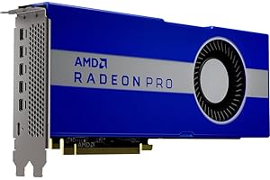 AMD Radeon Pro W5700 - Carte Graphique - Radeon Pro W5700-8 Go GDDR6 - PCIe 4.0 x16 - USB-C, 5 x Mini DisplayPort