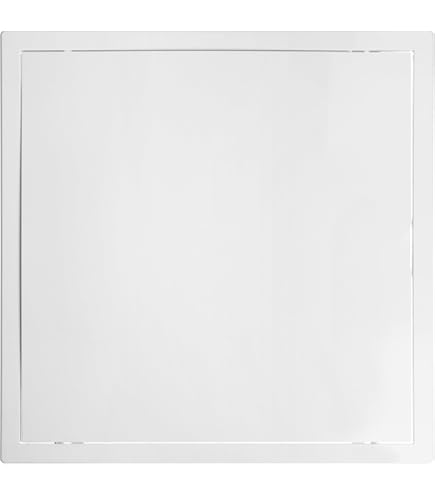 Revisionstür Softline 40x60 Cm Weiß – Aus Verzinktem Stahlblech, Mit Mauerankern, Für Wand- Und Deckenmontage