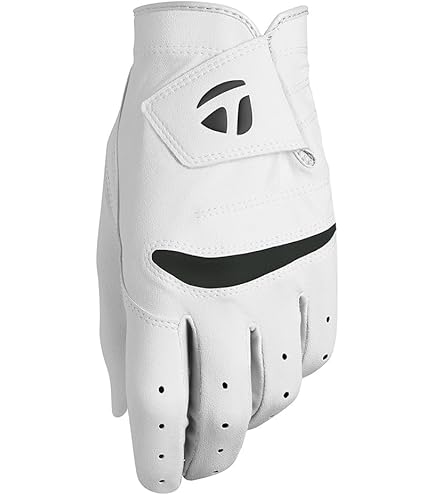 TaylorMade Golf Stratus Tech Gant pour femme (blanc, main droite, taille M), blanc (taille M, porté à la main droite