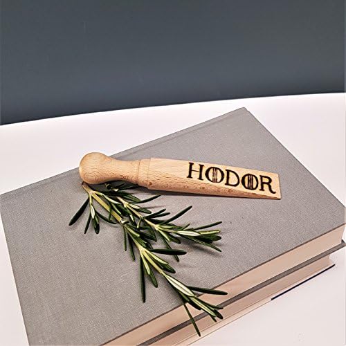 Personalised Wooden Doorstop, Customised Doorstop, Husband Gifts, GOT gift, HODOR Doorstop, Birthday gift for him, Boyfriend Gift