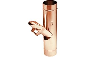 Dachrinnen & Zubehör Kupfer 117205 Zambelli Regenwasserklappe, 100 mm