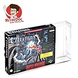 2 Klarsicht Schutzhllen SUPER NINTENDO BIG BOX - SNES BIG BOX OVP 0,3MM - Spiele Originalverpackung Passgenau Glasklar Protectors Protector Box Case Game - 