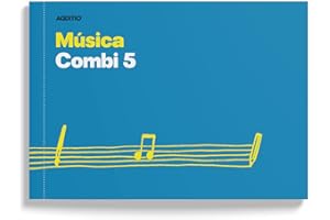 ADDITIO Music Notebook Combi 5 Pentagram 16 mm + Notations - Blue