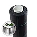 Produktbild 10m² Bodengewebe Unkrautfolie Mulchfolie 100g 1m breit schwarz + 10 Erdanker Gratis