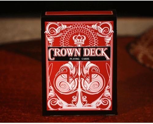 The Crown Deck (RED) from The Blue Crown - Tricks, Cool Collectable Cards, Custom Design Decks, Cards For Magicians, Designer Deck