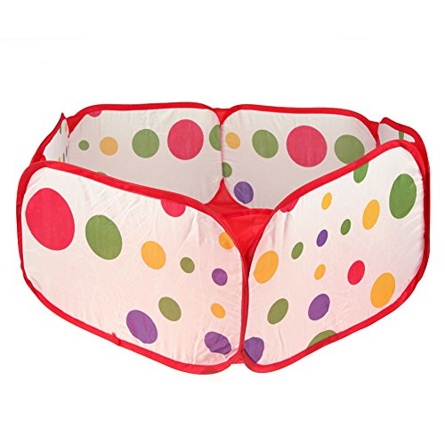 Vktech® Portable Kids Children Ocean Ball Pit Pool Game Play Toy Tent Hut Outdoor Indoor