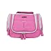 Produktbild BUBM Große Kulturtasche | Waschtasche | Wasserabweisender Kulturbeutel, Kosmetiktasche, Reisetasche, für Damen, Herren | Rosa Haken zum Aufhängen | Netz- und Reißverschluss-Fach