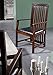 Produktbild Kolonialstil Sessel Polster schwarz Akazie massiv Holz OXFORD ZENO #27