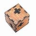 Produktbild Bescita Hölzerne Intelligenz Spielzeug Denkaufgabe Spiel 3D IQ Puzzle Cube Baustein für Kinder Erwachsene (M)