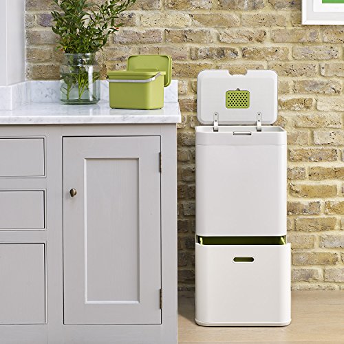 Joseph Joseph Mülltrennung und Recycling Einheit, steinfarben - 17