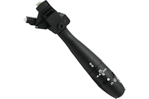 Hoypeyfiy 96215553 Turn Signal Switch Steering Column Indicator Stalk Switch, Replacement for Peugeot 206 207 307 406 407 807 1007