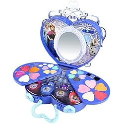 HEIRAO Kits cosméticos de Maquillaje para niños de 39 Piezas, Juego de Maquillaje Disney Frozen Series para niñas, Regalo de cumpleaños