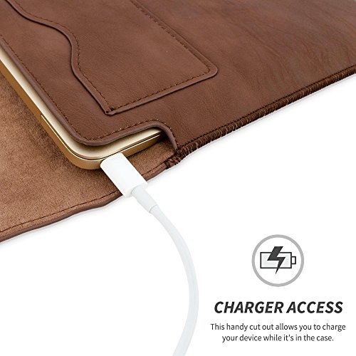 Macbook 12 Sleeve (Braun ), Snugg – Hülle mit lebenslanger Garantie für Macbook 12 - 3