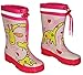 Produktbild Unbekannt Gummistiefel - Giraffe Rosa - mit Reflektor + Zum Schnüren - Größe 26 - für Ki..