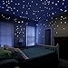 Produktbild Decals Glowing wiederverwendbare Decke Dekor von 1447Pcs Dots Plus Mond und Konstellation Guide perfekt für Kinder Bettwäsche Zimmer oder Media Zimmer, schöne Wandtattoo