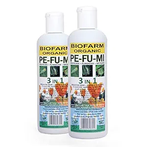 FRESNO JUST BRITE Rabbit Biofarm Organic 3 in 1 Pefumi Pesticide-300 Ml - Pack Of 2