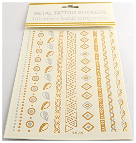 Party Tattoos, Henna Style tattoo Armband, tattoo Kette