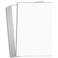 Hamilco White Cardstock Thick 11x17 Paper - Heavy Weight 80 lb Cover Card Stock 50 Pack