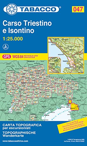 Carso triestino e isontino 1:25.000 Carso triestino e isontino 1:25.000