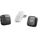 dji Mic Mini (2 TX + 1 RX Mobile), Wireless Lavalier Microphone for iPhone | Wireless Lavalier Microphone for iPhone 17/16/15