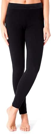 Leggings donna termico mod. ZERO GRADI nero con interno in pelliccia senza  cuciture super coprente. MWS : Amazon.it: Abbigliamento