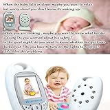 PKDREAMER Wireless Digital Video Baby Monitor Nachtsicht -Kamera, weiß - 6
