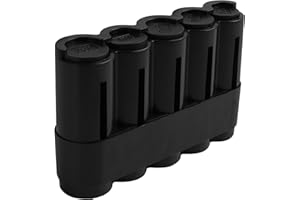 Annlpoy contenitori per porta monete plastica Classificatore di Portafoglio contenitore di monete per tassisti, camerieri e autisti di autobus, pratico portafoglio con chiusura di sicurezza, nero