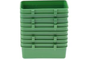 Tubayia Lot de 10 gamelles en Plastique pour Perroquet