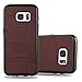 Produktbild Cadorabo Hülle für Samsung Galaxy S7 - Hülle in Wooden Kaffee – Handyhülle aus TPU Silikon in Vintage Holz Optik - Silikonhülle Schutzhülle Ultra Slim Soft Back Cover Case Bumper