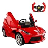 Coche de batería radiocontrol de licencia oficial, con control parental y modo manual