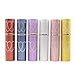 Tenflyer 10ML Perfume Atomizer Refillable Mini Perfume Bottle Red/Blue/Purple/Sliver/Pink/Yellow (Pink)